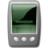 Device pda black Icon